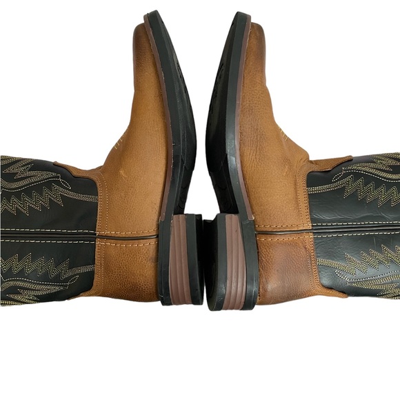 J. B. Dillon Cowboy Western Boots Women Kids EUC Size W8 Ch6 - Picture 6 of 9